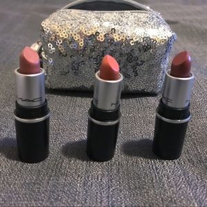 MAC Snowball Mini Lipstick Set.